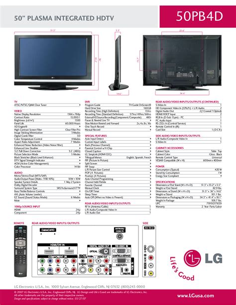 lg tv manual.